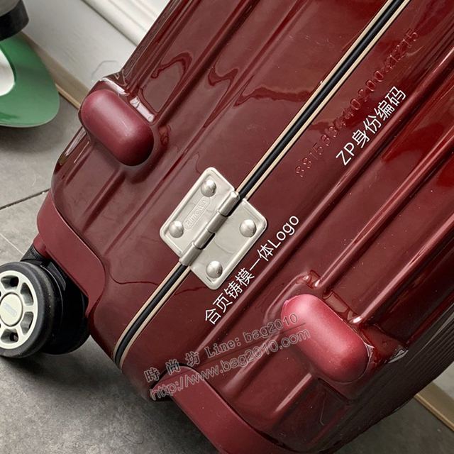 Rimowa拉杆箱 90027 Limbo細邊框系列 Pc+鋁鎂合金 日默瓦拉箱 高圓圓大牌明星同款行李箱xzx1112